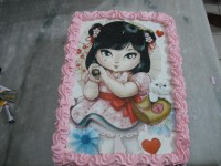 Torta com tema infantil